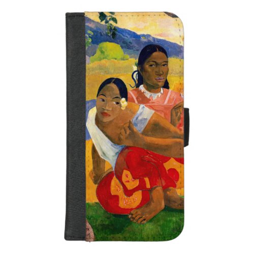 Paul Gauguin _ When Will You Marry iPhone 87 Plus Wallet Case