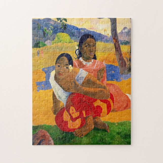 Paul Gauguin - When Will You Marry? Jigsaw Puzzle (Vertical)