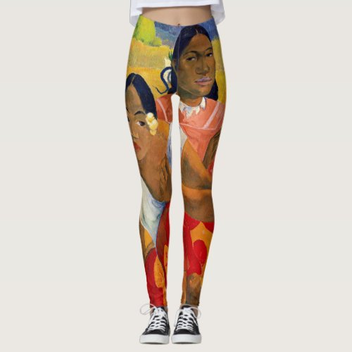 Paul Gauguin _ When Will You Marry Leggings
