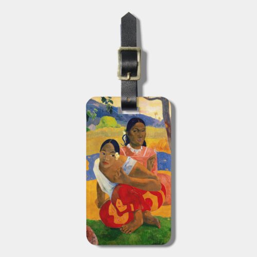 Paul Gauguin _ When Will You Marry Luggage Tag