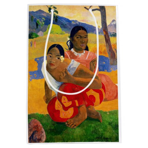 Paul Gauguin _ When Will You Marry Medium Gift Bag