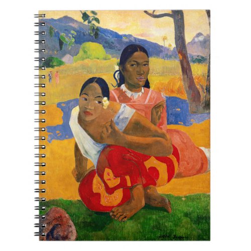 Paul Gauguin _ When Will You Marry Notebook