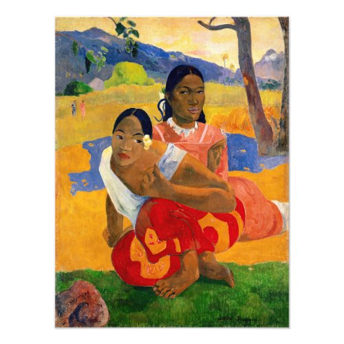 Paul Gauguin _ When Will You Marry Photo Print