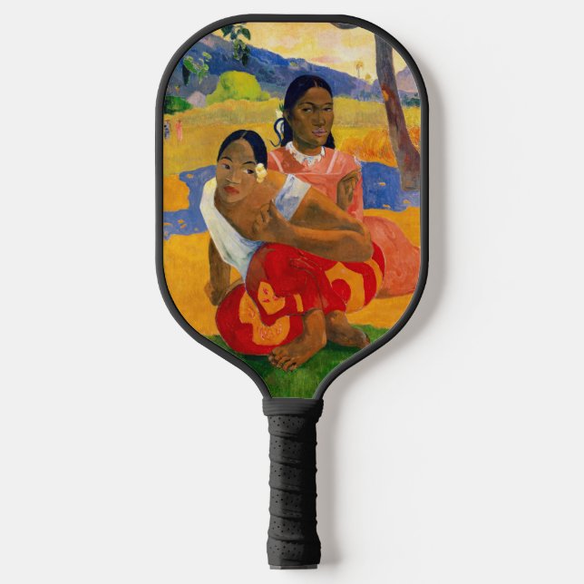 Paul Gauguin - When Will You Marry? Pickleball Paddle (Front)