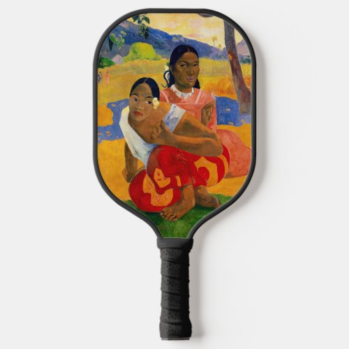 Paul Gauguin _ When Will You Marry Pickleball Paddle