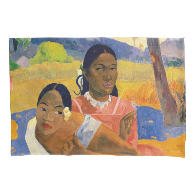 Paul Gauguin - When Will You Marry? Pillow Case (Front)