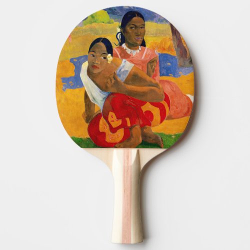Paul Gauguin _ When Will You Marry Ping Pong Paddle