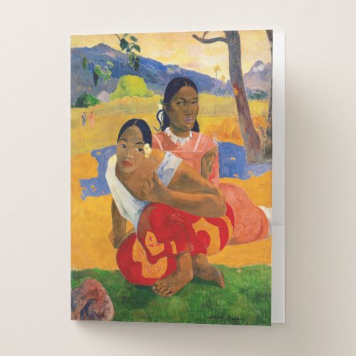 Paul Gauguin _ When Will You Marry Pocket Folder