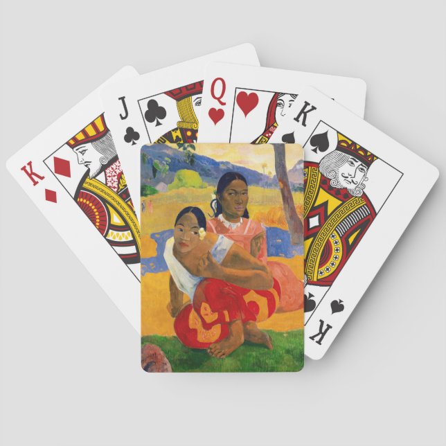 Paul Gauguin - When Will You Marry? Poker Cards (Back)