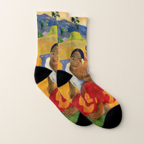 Paul Gauguin _ When Will You Marry Socks
