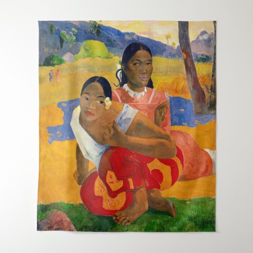 Paul Gauguin _ When Will You Marry Tapestry