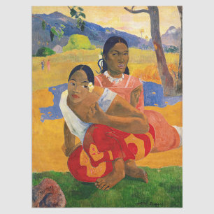 Paul Gauguin - When Will You Marry? Tissue Paper