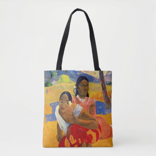Paul Gauguin _ When Will You Marry Tote Bag