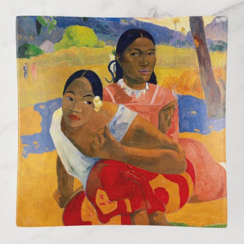 Paul Gauguin _ When Will You Marry Trinket Tray