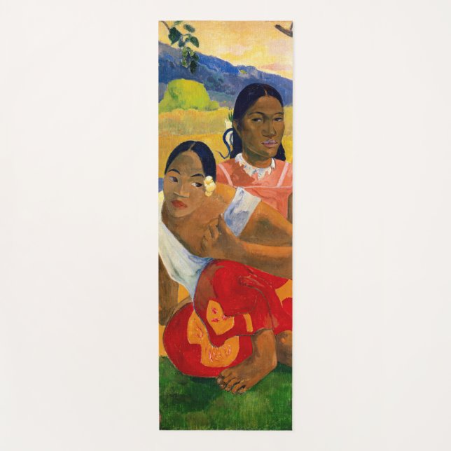 Paul Gauguin - When Will You Marry? Yoga Mat (Front)