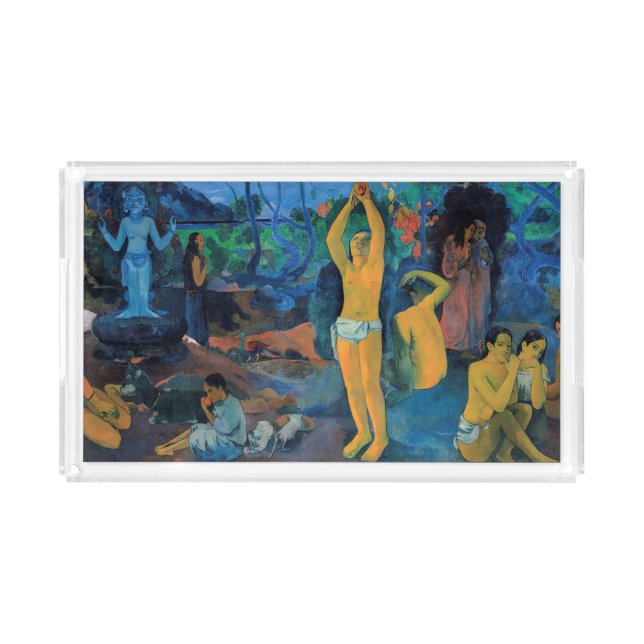 Paul Gauguin - Where Do We Come From? Acrylic Tray (Front)