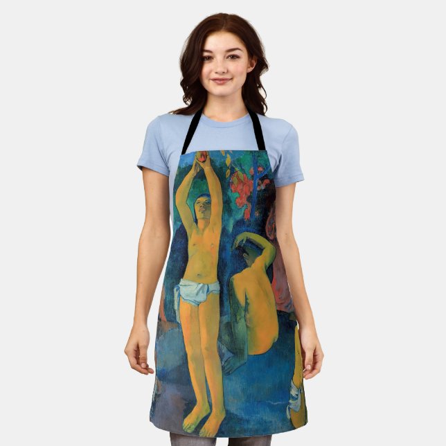 Paul Gauguin - Where Do We Come From? Apron (Worn)