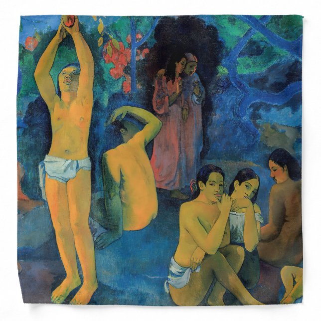 Paul Gauguin - Where Do We Come From? Bandana (Front)