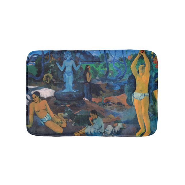 Paul Gauguin - Where Do We Come From? Bath Mat (Front)