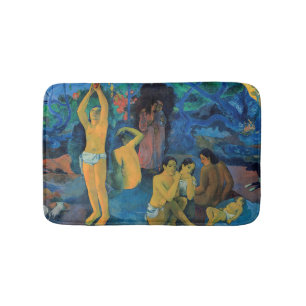 Paul Gauguin - Where Do We Come From? Bath Mat