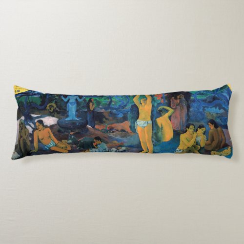 Paul Gauguin _ Where Do We Come From Body Pillow