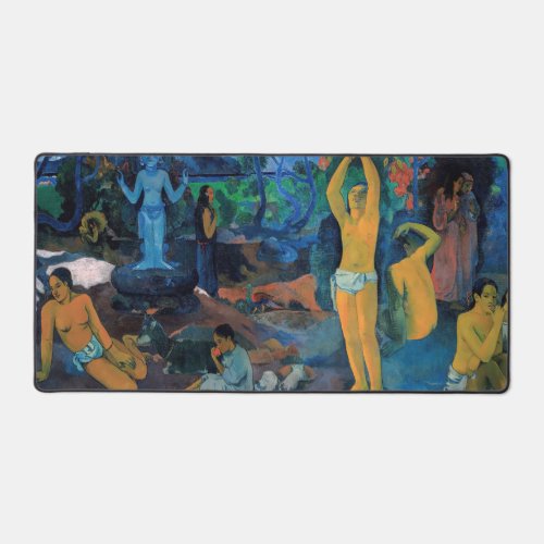 Paul Gauguin _ Where Do We Come From Desk Mat