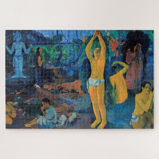 Paul Gauguin - Where Do We Come From? Jigsaw Puzzle (Horizontal)