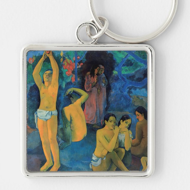 Paul Gauguin - Where Do We Come From? Keychain (Front)