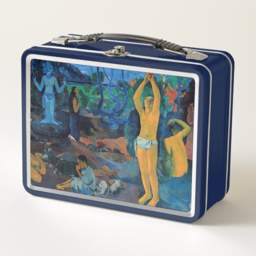 Paul Gauguin _ Where Do We Come From Metal Lunch Box