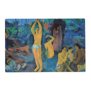 Paul Gauguin - Where Do We Come From? Placemat