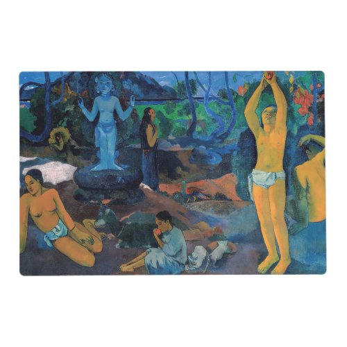 Paul Gauguin _ Where Do We Come From Placemat