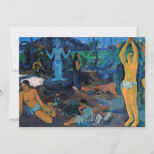 Paul Gauguin _ Where Do We Come From Thank You Card