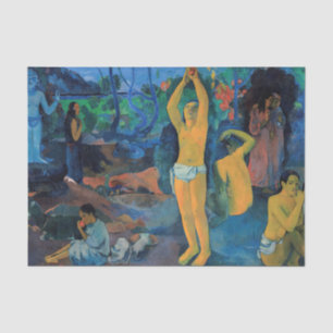 Paul Gauguin - Where Do We Come From? Tissue Paper