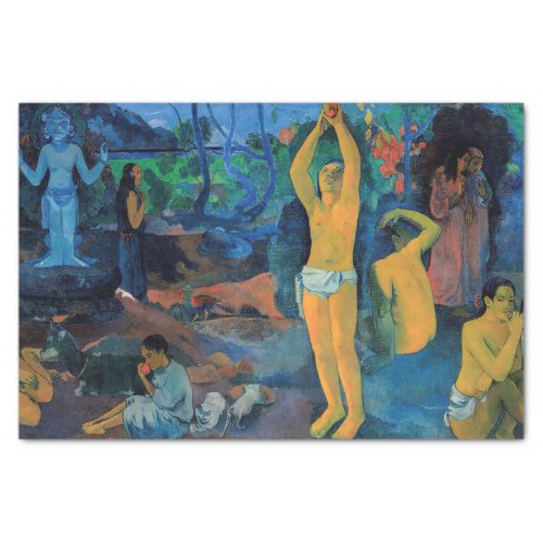 Paul Gauguin _ Where Do We Come From Tissue Paper