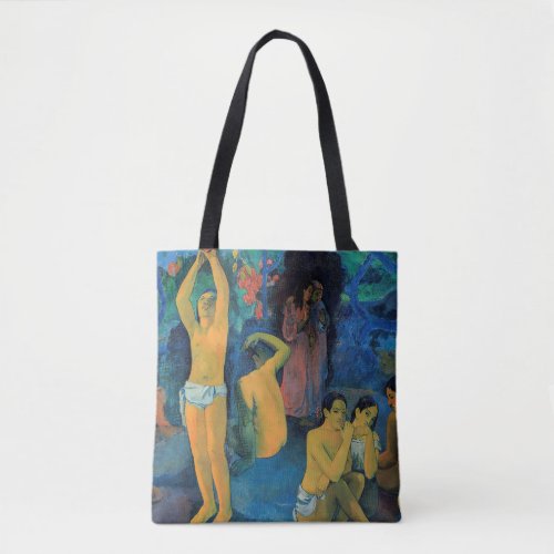 Paul Gauguin _ Where Do We Come From Tote Bag