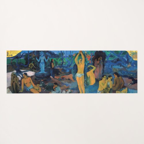 Paul Gauguin _ Where Do We Come From Yoga Mat