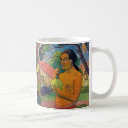 Paul Gauguin _ Woman Holding a Fruit Coffee Mug