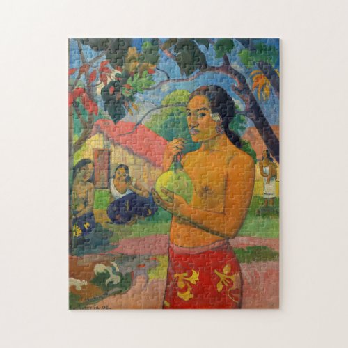 Paul Gauguin _ Woman Holding a Fruit Jigsaw Puzzle