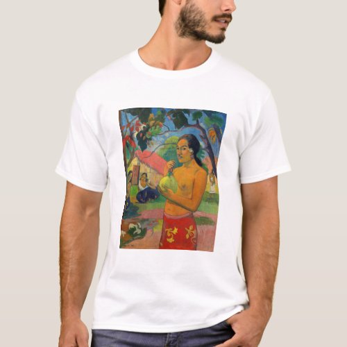 Paul Gauguin _ Woman Holding a Fruit T_Shirt