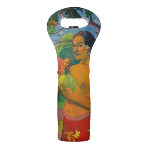 Paul Gauguin _ Woman Holding a Fruit Wine Bag