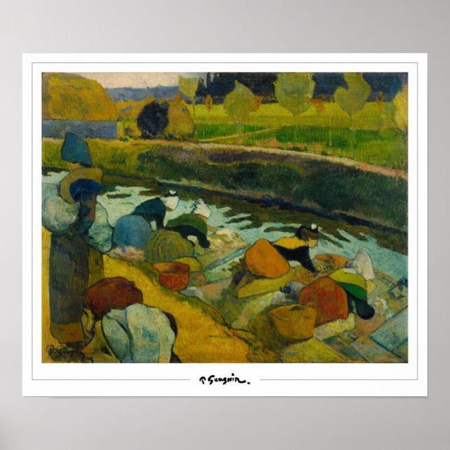 Paul Gauguin Zedign Art Poster #10 (Front)