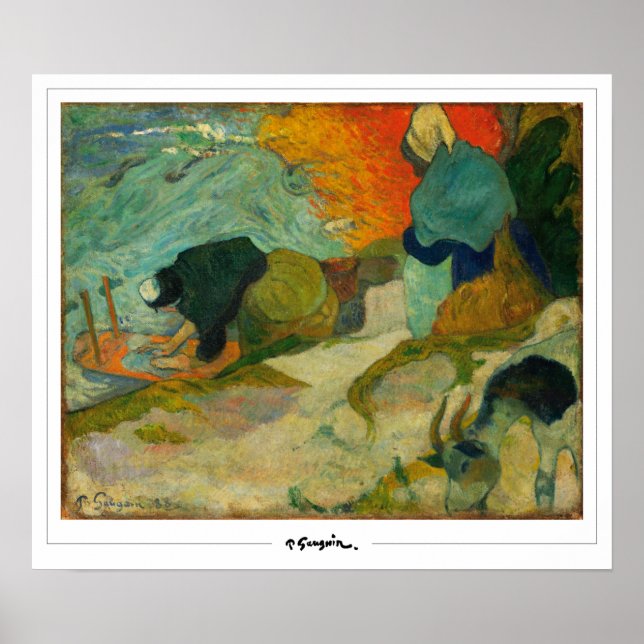 Paul Gauguin Zedign Art Poster #17 (Front)
