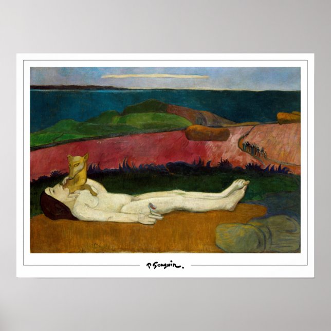 Paul Gauguin Zedign Art Poster #246 (Front)