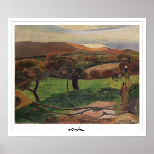 Paul Gauguin Zedign Art Poster 29