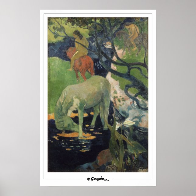 Paul Gauguin Zedign Art Poster #646 (Front)