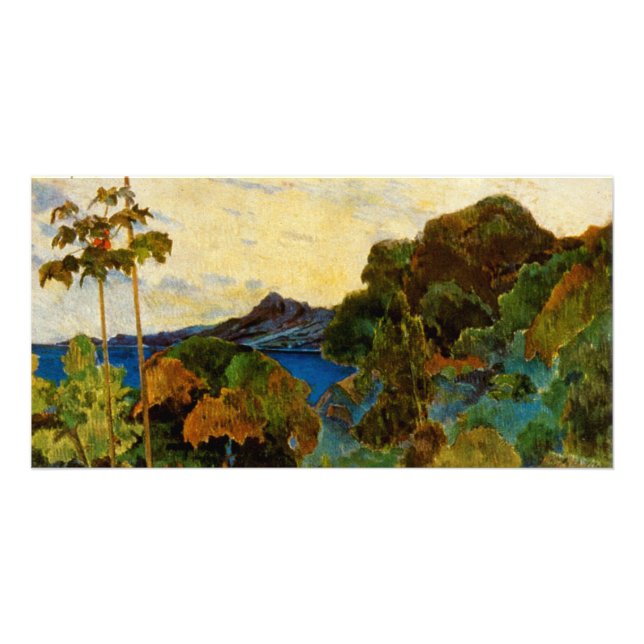 Paul Gauguin's Martinique Landscape (1887) Card (Front)