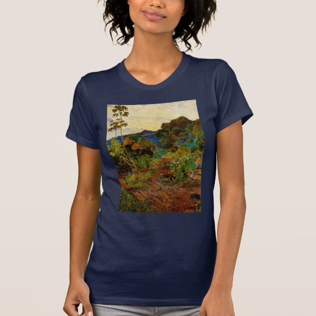Paul Gauguin's Martinique Landscape (1887) T-Shirt (Front)