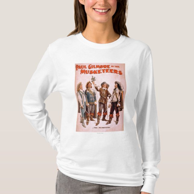 Paul Gilmore in The Musketeers Theatrical T-Shirt (Front)