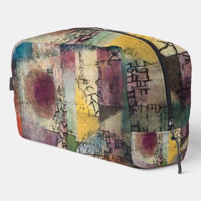 Paul Klee Abstract Art Cubism  Dopp Kit (Right Corner)