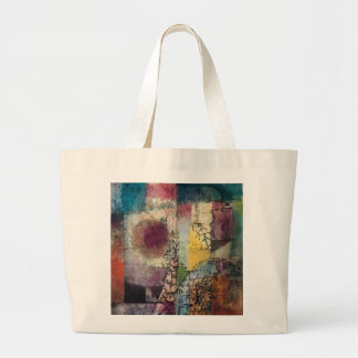 Paul Klee Abstract Art Cubism  Large Tote Bag